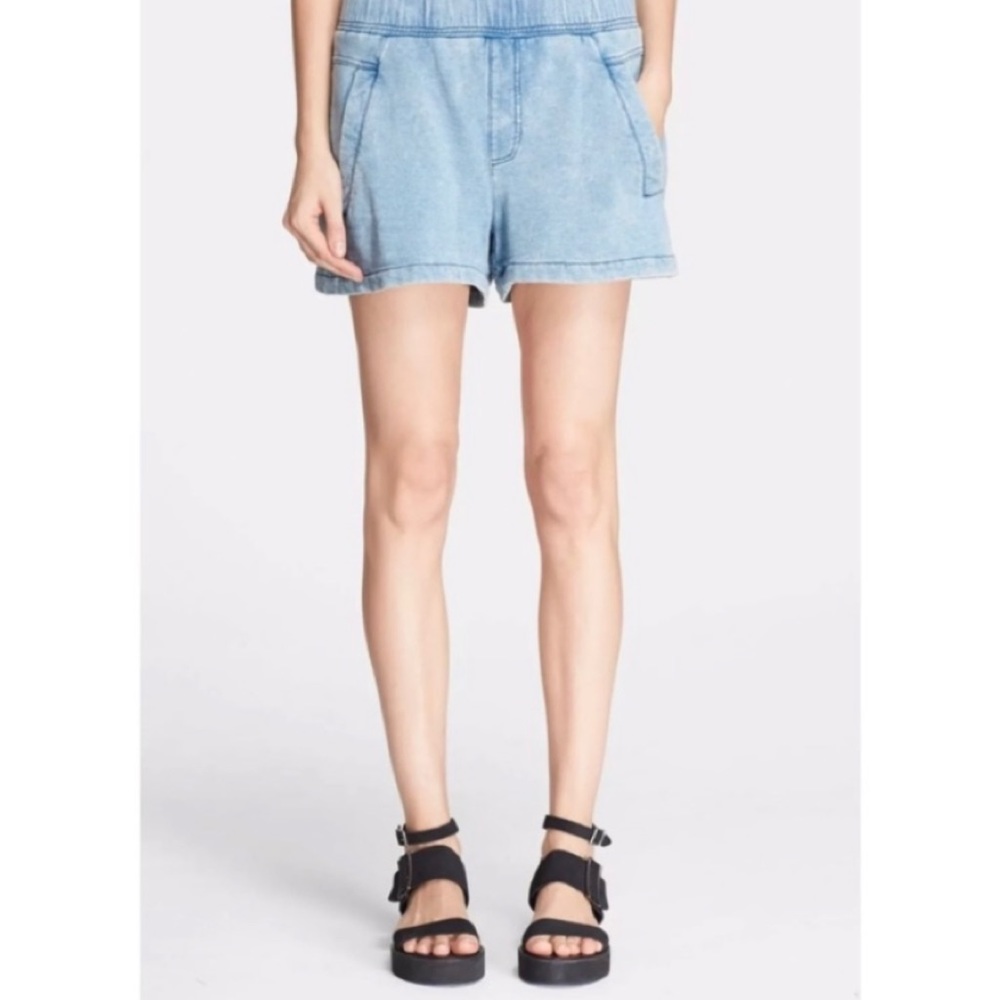 Helmet Lang Cotton Stretch Shorts S